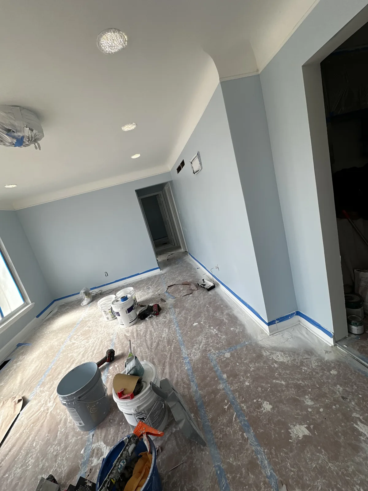 Hallway refresh with premium hardwood flooring, Livonia