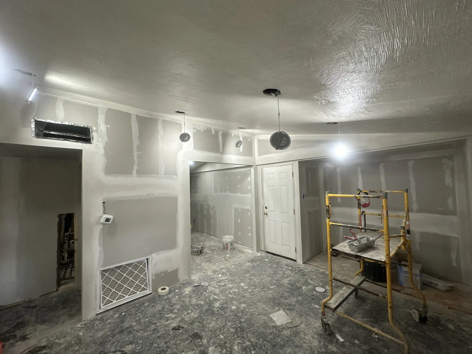 Finish carpentry package with brass fixture and marble, Grosse Pointe MI